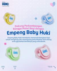 Gambar BABY HUKI Empeng dengan Dot Orthodontic - Merangsang Pertumbuhan Gigi dan Otot Rahang dari Baby Huki undefined 5 Tokopedia