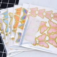 Gambar 【Nosworthy】10PCS kupu-kupu sisipan kue ulang tahun Stamping Emas Dekorasi Kue Z - Pink dari Nosworthy undefined 4 Tokopedia