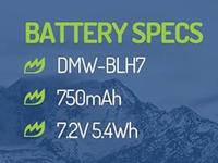 Gambar WASABI POWER Battery & Charger for Panasonic DMW-BLH7 DMW-BLH7E DMW BLH7 BLH7E Lumix DC GX800 GX850 DMC GM1 GM5 GF7 GF8 GF9 GF10 LX10 LX15 Baterai Kamera Camera - 1 Baterai dari Wasabi Power Indonesia undefined 3 Tokopedia