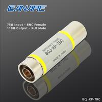 Gambar CANARE Digital Audio Converter Plug 110ohm XLR3 Male Female to 75Ω BNC Coaxial Cable Connector AES3 / EBU Impedance Transformer dari Nash Nex undefined 4 Tokopedia