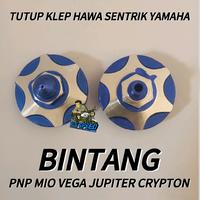 Gambar Tutup Klep Hawa Sentrik Yamaha CNC Racing – PNP Mio Vega Jupiter Crypton Motor Motorcycle Sporty - merah, bintang dari rls.speed undefined 3 Tokopedia