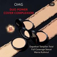 Gambar OMG Coverlast Two Way Cake SPF 20 PA+++ – Bedak Padat Oil Control, Flawless & Tahan Lama! - OMG TWC - 41W Sand dari Glam On Me undefined 3 Tokopedia