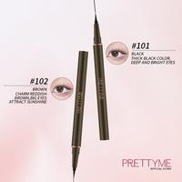 Gambar BUNDLING!! PRETTYME DUO SET AEGYOSAL + EYELINER  Signature Eye Duo  Cute Look Combo  Sweet Eyes Bundle - #01 NATURAL NUDE, #O1 BLACK dari PRETTYME Indonesia undefined 5 Tokopedia