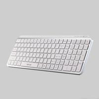 Rexus KL100 Keyboard Wireless Office Full Size dengan Scissor Mechanism Aluminium Desain Elegan Dual Connection Bluetooth & 2.4G Wireless Baterai 400mAh Kompatibel Windows MacOS iOS Android - foto 3