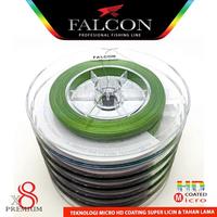 Gambar Senar PE X8 Falcon Super Braid 300M Connecting Laut Mancing Pancing - Hitam, PE 1.5 dari Falcon Indonesia_NEW undefined 4 Tokopedia