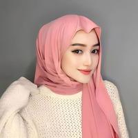 Gambar Jilbab Pasmina Jersey Premium Jumbo Kaos / Hijab Pashmina Premium /Kerudung Muslimah Wanita - Hitam dari RV Jilbab undefined 4 Tokopedia