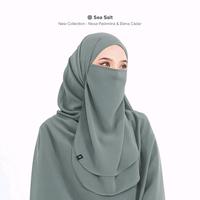 Gambar Niqob Cadar Dua Layar Bahan Crutibebydol Premium Panjang Muslim Tidur Jilbab Safety Dusty Pink Syari Ceruty Layer Kerudung Ceruti Khimar Pad Basic Instan - Laser Cut, Rompi, Peniti, Demon Slayer, Celana Blackhawk - hitam, 45x35 dari FRN hijab officell undefined 3 Tokopedia
