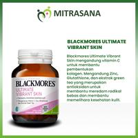 Gambar Blackmores Ultimate Vibrant Skin 30 Tablet | Suplemen Kesehatan Kulit, Antioksidan, Anti Aging, Mencerahkan, Glutathione, Kolagen dari Mitrasana undefined 3 Tokopedia