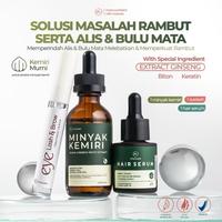 Gambar MOICARE PAKET LENGKAP [EYE LASH & BROW, HAIR SERUM, MINYAK KEMIRI] by Moicare Perawatan dari Beauties.Glow undefined 2 Tokopedia