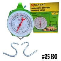 Gambar NANKAI TIMBANGAN GANTUNG 25/50/100/150/200 KG ALAT UKUR BERAT NANKAI - 200 KG - 25kg dari marsadi undefined 2 Tokopedia