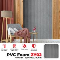 Gambar Wallpaper Stiker Dinding Jumbo Ukuran 1,2 x 2,8Meter Tebal 2,5MM Motif Salur Kayu - ZY01 dari BEST WALLPAPER88 undefined 4 Tokopedia