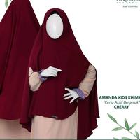 Gambar Amanda Kids Khimar Jilbab Anak • Khadijah Indonesia #ayranashwa - Cherry, S dari Ayranashwa Moslem Store undefined 3 Tokopedia