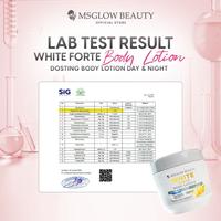 Gambar {9.9 MURAh}MS Glow White Forte Body Lotion dengan Niacinamide, Alpha Arbutin, dan Glutathione untuk Mencerahkan Kulit Tubuh - Memutihkan dari MSGLOW BEAUTY STORE undefined 5 Tokopedia