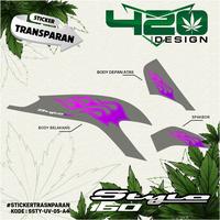 Gambar STRIPING STYLO 160 GRAFIS API TRANSPARAN / STIKER MOTOR HONDA STYLO LIST SIMPEL MINIMALIS / STRIPE - SSTY-UV - A1 dari 420 DESAIN undefined 5 Tokopedia