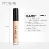 Gambar FOCALLURE Full Coverage Concealer Liquid concealer - 01 dari HALO APOTEK undefined 5 Tokopedia