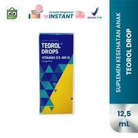 Gambar Teorol Drops Vitamin D3 400 IU - Suplemen Vitamin D | Vitamin D3 Anak vitamin & suplemen bayi Anak-Anak dari Mutiara Cikutra undefined 1 Tokopedia