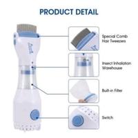 Gambar Sisir Kutu Rambut Elektrik Bukan V-Comb Vacuum Kutu Rambut Hair Style Kecantikan dari ThomSale Official undefined 2 Tokopedia