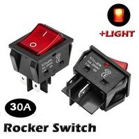 Gambar Switch Saklar Mesin Las 4P Kotak 30A 4 Kaki On OF Rocker Sw DPST Besar Power Inverter Welding + Lampu Led BA-16B Merah dari SINAR CERIA ELEKTONIK undefined 1 Tokopedia