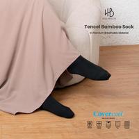 Gambar HIJABERLIN - TENCEL BAMBOO SOCK PREMIUM 2 PASANG KAOS KAKI - AKSESORIS KAOS KAKI HAJI & UMROH - Black dari callalilyOnlinebuy undefined 3 Tokopedia