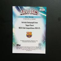 Gambar Kartu Bola Pau Víctor RC Auto Topps Finest Arrivals Barcelona UCL Rookie dari xyroo cards undefined 2 Tokopedia