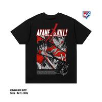 Gambar Kaos Skuy Remaja dan Dewasa Hitam Lengan Pendek  Unisex Pria Wanita Tshirt Bahan Cotton Combed 24s Kerah Bulat | Skuy Anime SKY273 - Hitam, M dari SKUY.LTD undefined 4 Tokopedia