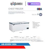 Gambar Gea AB-650-RX Chest Freezer 600 L - Peti Pembeku Lemari Pendingin - Freezer Box Frozen Food, Daging, Dll dari Satmesin-Pusat Mesin undefined 2 Tokopedia