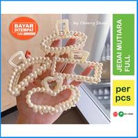 Gambar [JEDAI MUTIARA] JEPIT RAMBUT MOTIF MUTIARA MODEL KOREA / JEDAI RAMBUT KOREA LUCU CANTIK / HAIRCLIP PEARL KOREA By Cherry Shop - PEARL SABIT BOLONG, JEDAI MUTIARA dari CherryShopByShendywi undefined 1 Tokopedia