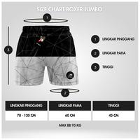 Gambar Boxer pria jumbo bahan katun motif distro surfing dewasa unisex onepiece | Celana dalam pria dan wanita big size | Celana pendek shorts hitam kotak aktif jumbo pria kolor swimwear untuk renang | celana pantai santai 100% original psycho - J4282 dari LACERI & CO undefined 4 Tokopedia