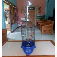 Gambar SANGKAR HELOPET PLECI PVC MURAH KANDANG HELOPET COCOK UNTUK BURUNG PLECI, KONIN DAN BURCIL - Hitam dari Semua Baik Birdshop undefined 5 Tokopedia