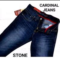 Gambar Celana jeans pria cardinal premium/celana jeans panjang model terbaru 2025 - stone, 28 dari A W GALLERY COLLECTION undefined 3 Tokopedia