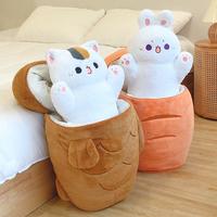 Gambar 30-80cm Taiyaki Plush Toy Delicious Street Food And Lovely Animal Rabbit Cat Japanese Desserts Kids Sleeping Pillow Christmas dari best behaviye51 undefined 5 Tokopedia