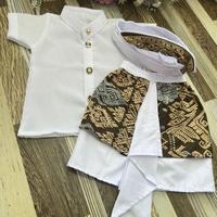 Gambar Setelan Baju Safari Anak Laki Laki Setelan anak Bali Murah - 01 dari SixmoFashion undefined 4 Tokopedia