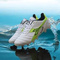 Gambar sepatu bola anak kulit diadora white green outsol sudah di jahit keliling Sport - putih, 33 dari nabil sport zone undefined 1 Tokopedia