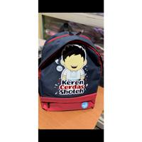Gambar Tas ngaji anak laki laki atau cowok PAUD TK SD karakter Ganteng Pintar Sholeh tas sekolah anak laki - ganteng LARGE dari Kick Stored undefined 2 Tokopedia