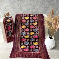 Gambar KAMEN BALI/BLONGKET JUMPUTAN FULL LUKIS WARNA EMAS BAHAN KATUN TENUN DAN  BAHAN VISCOSE BARON SELENDANG LEBAR ENDEK BALI KAMEN BALI KAMEN PALEMBANG - PRD 17 dari GallerySriwijaya undefined 1 Tokopedia