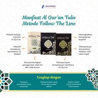 Gambar Promo Alquran Tulis Mushaf Tulis- Al Quran Tulis Metode Follow The Line Juz 1-30 Belajar Menghafal dan Menulis Alquran - Jilid 1 (Juz 1-10) dari jendelabook undefined 1 Tokopedia