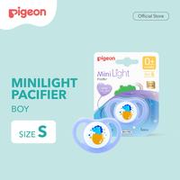 Gambar PIGEON mini light empeng bayi 0-6 bulan, 6-12 bulan, 1-2 tahun - PIGEON MINILIGHT PACIFIER SIZE S ( 0+ ) dari Raja pamperss undefined 3 Tokopedia