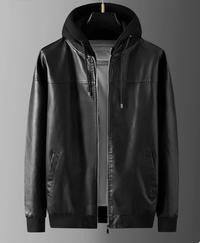 Gambar EIGHTEEN MAMIMA-JAKET KULIT PRIA TOPI KUPLUK HITAM BAHAN VIENA WATERPROOF SANTAI DISTRO CASUAL TERLARIS Nyaman dari MAMIMA_NEW undefined 1 Tokopedia