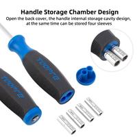 Gambar TOOPRE Bicycle Spoke Nipple Insertion Wrench Hidden Spoke Cap Built-in Remove Sleeve Ring Tool Cycling Repair Maintenance Tools dari Candraaa Sriyatii undefined 4 Tokopedia
