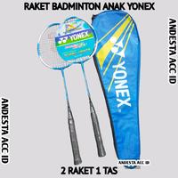 Gambar RAKET BADMINTON YONEX ISI 2 FREE TAS PAKET LENGKAP - 2 RAKET dari Dafna Store ID_NEW undefined 2 Tokopedia