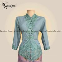 Gambar Kebaya Encim Anak Bordir Tangan Panjang Katun Micro Kebaya Anak TK SD - lavender, S dari ByRA Store undefined 4 Tokopedia