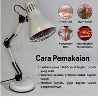Gambar Lampu fisioterapi Infrared lampu terapi infra merah - set Lampu+Pijat dari Mic Grosir undefined 2 Tokopedia