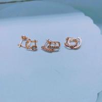 Gambar anting jepit model permata emas kadar 375(8k) dari Toko mas JAYA INDAH undefined 2 Tokopedia