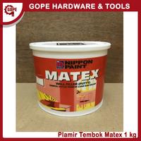 Gambar PLAMIR TEMBOK MATEX @1 KG dari Gope Hardware undefined 3 Tokopedia
