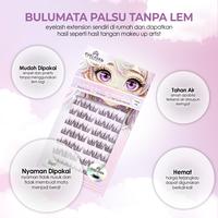 Gambar TANPA LEM EVELEVEN S001 Bulu mata Palsu FREE PINSET Bulumata Lentik Semi Natural Daily Lashes Ukuran 9mm-10mm - Eyelash Extension Langsung Tempel Satu Kotak Isi 48 Helai Bulumata Palsu dari EVELEVEN BEAUTY undefined 4 Tokopedia