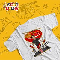 Gambar Kaos Layangan Zulfa Lanang  - kaos zulfa lanang - Kaos anak dan Dewasa - Bahan Katun Crew Neck - kaos anak -PAZL 8 - HITAM, XS_Anak dari Zulfa Lanang Store undefined 4 Tokopedia