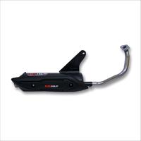 Gambar Knalpot Standar Racing GX TECH PERFORMANCE SS-01 Black Coating Suara Bass Adem - SKYWAVE, SARANGAN FULL dari Birra Knalpot undefined 5 Tokopedia