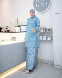 Gambar Set Kebaya Payet Nagita Kebaya Modern Full Payet/One Set Kebaya Full Payet Terbaru dan Terlaris Pesta Dewasa Wisuda Atasan Panjang Songket Seragam Wanita Kondangan - Abu, M dari Arora.shop_NEW undefined 4 Tokopedia