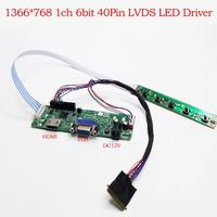 Gambar LCD Controller Board For Laptop 1366x768 LVDS 40pin LCD Display Driver Board Monitor HDMI VGA - Paket Lengkap dari RTZstoree undefined 1 Tokopedia