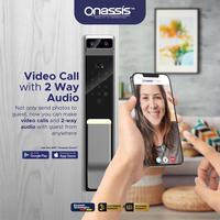 Gambar Onassis Smart Lock X7 - Kunci Pintu Digital| Face Unlock 3D | Video Call | Sidik Jari | App Control - Black dari Onassis Official Store undefined 5 Tokopedia
